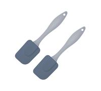 Ensemble de 2 Mini spatules de cuisine et de pâtisserie 19 x 4 cm Elemental Fackelmann