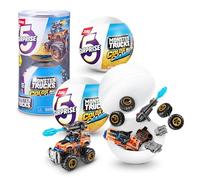 Ensemble de 2 Monster Trucks de série 3 aux Couleurs changeantes 5 Surprise par ZURU À Collectionner Course Bataille Surprise Tire Vraiment Armes Jouets d'action pour garçons, (2 Capsules)