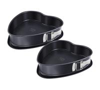 Ensemble de 2 Moules à charnière en forme de cœur 25 cm Dr. Oetker Dr. Oetker