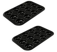 Ensemble de 2 Moules donut et bagel 12 empreintes 26,5 x 38,5 cm Dr. Oetker Tradition