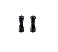 Ensemble de 2 Moulins à poivre manuel noir 18 cm FM Professional Divers