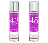 Ensemble de 2 parfums CARAVAN pour femme Nº45 et Nº 43