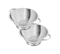Ensemble de 2 Passoires inox 24 cm avec anses Fackelmann