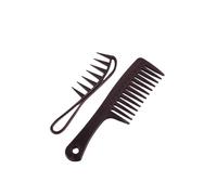 Ensemble de 2 peignes coiffure et peigne à dents larges spécialement conçu for les perruques naturelles Pour tous types de coiffure