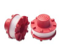 Ensemble de 2 pièces,Compatible avec Einhell GE-CT 36/30Li bobines de fil de rechange pour débroussailleuse,longueur 8 m, diamètre 2 mm,nylon bobines