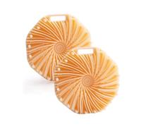 Ensemble De 2 PièCes D’Accessoires De Salle De Bain Ronds Serviette De Bain Multifonctionnelle En Silicone Frottant, Brosse De Bain Portable Brosse De Massage (orange)
