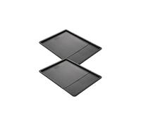Zenker Plaques à pâtisserie extensibles Black Metallic – Lot de 2 37 à 52 x 33 cm