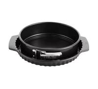 Ensemble de 2 plats de cuisson Royal van Kempen & Bergeer, 1 tourtière et 1 plat à quiche, noir