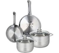 Ensemble de 2 Poêles de cuisson 24 et 28 cm et 2 faitouts 20 et 24 cm Elo Profi Brillant