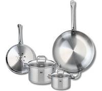 Ensemble de 2 Poêles de cuisson 24 et 32 cm et 2 faitouts 14 et 20 cm Profi Citrin Elo