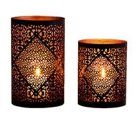 Ensemble De 2 Porte-Bougies Orientaux