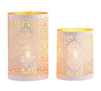 Ensemble De 2 Porte-Bougies Orientaux
