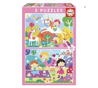 Ensemble de 2 puzzles de 48 pièces - Amis Fantastiques pour les enfants
