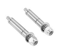 Ensemble de 2 rouleaux de séchage en acier inoxydable (côtés gauche et droit) compatibles avec Whi-rlp-ool, Maytag et Kenmore. Remplace les références W10359269 et W10359270.