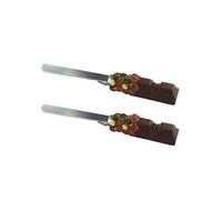 Ensemble De 2 Spatules - Fackelmann - Pour Pâte À Tartiner - 19 Cm