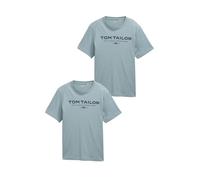 ENSEMBLE DE 2 T-shirts Tom Tailor pour hommes Casual Department Logo Print 1962