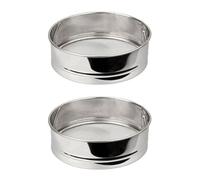 Ensemble De 2 Tamis De Cuisine Inox Extra Fin - Fackelmann - Basic - 18 Cm