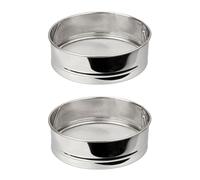 Fackelmann Ensemble de 2 tamis de cuisine Basic – inox extra fin – 18 cm