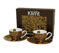 Ensemble de 2 tasses à expresso Klimt Tree