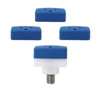 Ensemble de 2 têtes de marteau artisanal avec pointe à densité réglable, compatibilité de filetage de 8 mm, adapté retrait des bosses, ensemble de débosselage trop professionnel