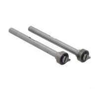 Ensemble de 2 tiges de scie sauteuse pour scie sauteuse 4304, 4305, 4306, 4331D, 4331DWDE, 4333DWDE, 4334D, 4334DWDE, mandrin rapide, métal, 118 mm