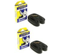 Ensemble De 2 Tubes Air Stop Michelin 700X18-25Mm Valves Presta 80Mm PV