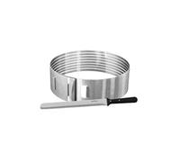 Ensemble de 2 ustensiles de pâtisserie pour layer cakes Zenker