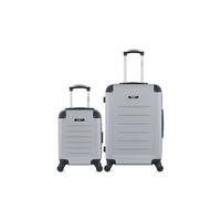 Ensemble de 2 valise bluestar - valise weekend et valise cabine xxs opera - gris