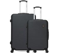 Ensemble de 2 valise grand format et valise weekend london - noir noir G