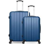 Ensemble de 2 valise grand format et valise weekend napoli - marine