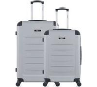 Ensemble de 2 valise grand format et valise weekend opera - gris gris G