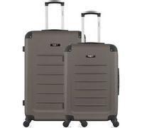 Ensemble de 2 valise grand format et valise weekend opera - marron marron G