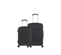 Ensemble de 2 - valise weekend et valise cabine opera - noir