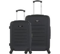 Ensemble de 2 - valise weekend et valise cabine opera - noir noir G