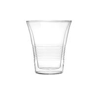 Ensemble De 2 Verres Isolants En Borosilicate, 220 Ml, Transparent H&H Neuf