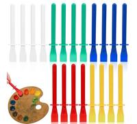 Ensemble de 20 Applicateurs de Colle, 5 Pinceaux et Épandeurs en Plastique pour Travaux Manuels Travaux sur Papier et Bois Projets Bricolage