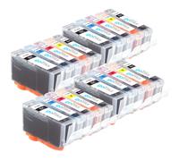 Ensemble de 20 cartouches d'encre compatibles HP 364 XL pour HP Photosmart - Noir, Photo Noir, Cyan, Magenta, Jaune