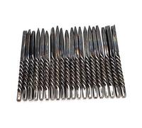 Ensemble de 20 ciseaux à enclume à bijoux professionnels, outils de sculpture de bijoux pour la création de motifs, ciseaux en métal de haute dureté avec différentes tailles,