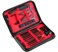 Ensemble de 20 coupe-ongles for pédicure et manucure, coupe-ongles, cuillère à creuser, outils for nail art