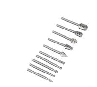 Ensemble de 20 Fraises Rotatives en Acier pour Bois, Têtes de Meule | Ensemble De 20 Fraises Rotatives BoisTête De Meulage Pour DremelOutils De pour sculpture BoisFraises Carbure