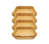 Ensemble de 200 Moules en papier pour air fryer carrés- FACKELMANN - Divers - 20 cm