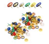 Ensemble De 200 Punaises Colorées, Punaises Avec Boîte De Rangement, Punaises De Carte En Métal, Punaises Décoratives Créatives, Adaptées Aux Notifications Et Aux Tableaux D'Affichage