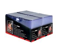 Ensemble De 200 Toploaders Clairs Réguliers De 3" X 4" Et Manchons Souples