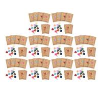 Ensemble de 240 cadeaux en cristaux pour femmes, cœurs en gemmes et pierres précieuses, cartes à échanger avec gemmes en forme de cœur, cartes de Saint-Valentin pour garçons, filles