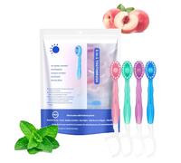 Ensemble De 26 Mini Brosses à Dents Et Fil Dentaire 5 En 1 Avec Dentifrice, Cure-Dents Et Gratte-Langue, Pour Voyage, Pour Une HygièNe Bucco-Dentaire Optimale