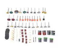 Ensemble de 262 pièces d’accessoires pour outil rotatif, compatible avec la plupart des outils rotatifs : mini perceuse, meuleuse électrique, kit de meulage, polissage et découpe