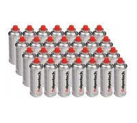 Ensemble de 28x cartouches de gaz butane - Alpentech 380ml, certification: Pi 0875, conforme à EN521