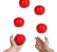 Ensemble de 3 Balles de Jonglage en Cuir PU, équipement de Balle de Jonglage Léger et Confortable pour Enfants et Adultes, Entraînement de Coordination œil-Main, 2,5 Pouces, Multicolore