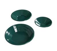 Ensemble de 3 Batées D'or, 14,96 Pouces, 13,98 Pouces et 10,43 Pouces, pour le Lavage de L'or Vert, Pièces et Accessoires D'extraction D'or