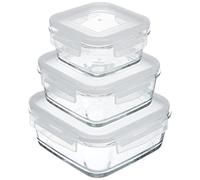 Ensemble de 3 Boîtes à Lunch LAV Verre (3 pcs)